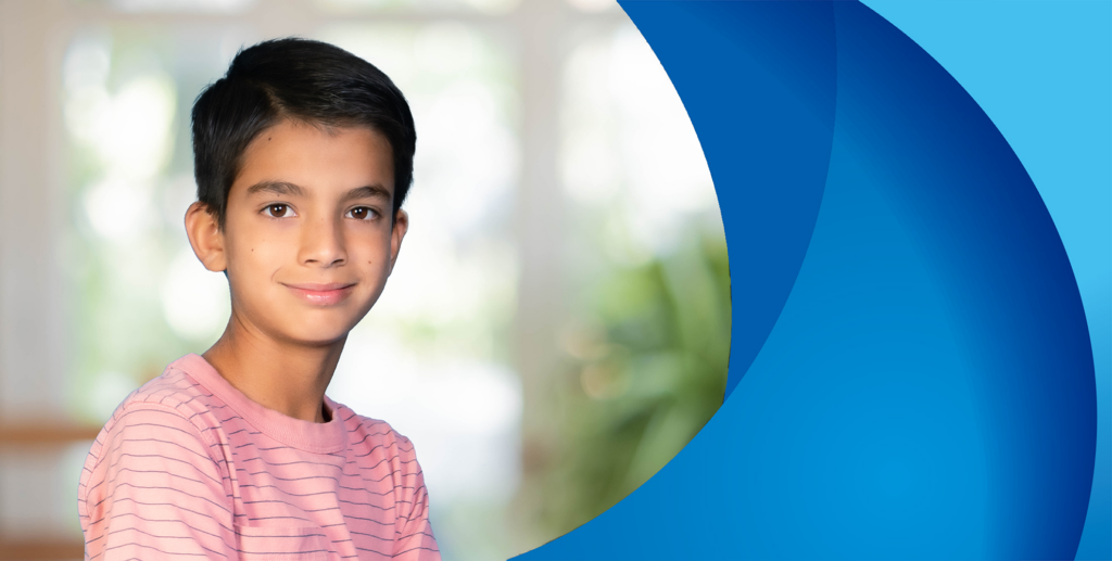 boy wearing pink shirt