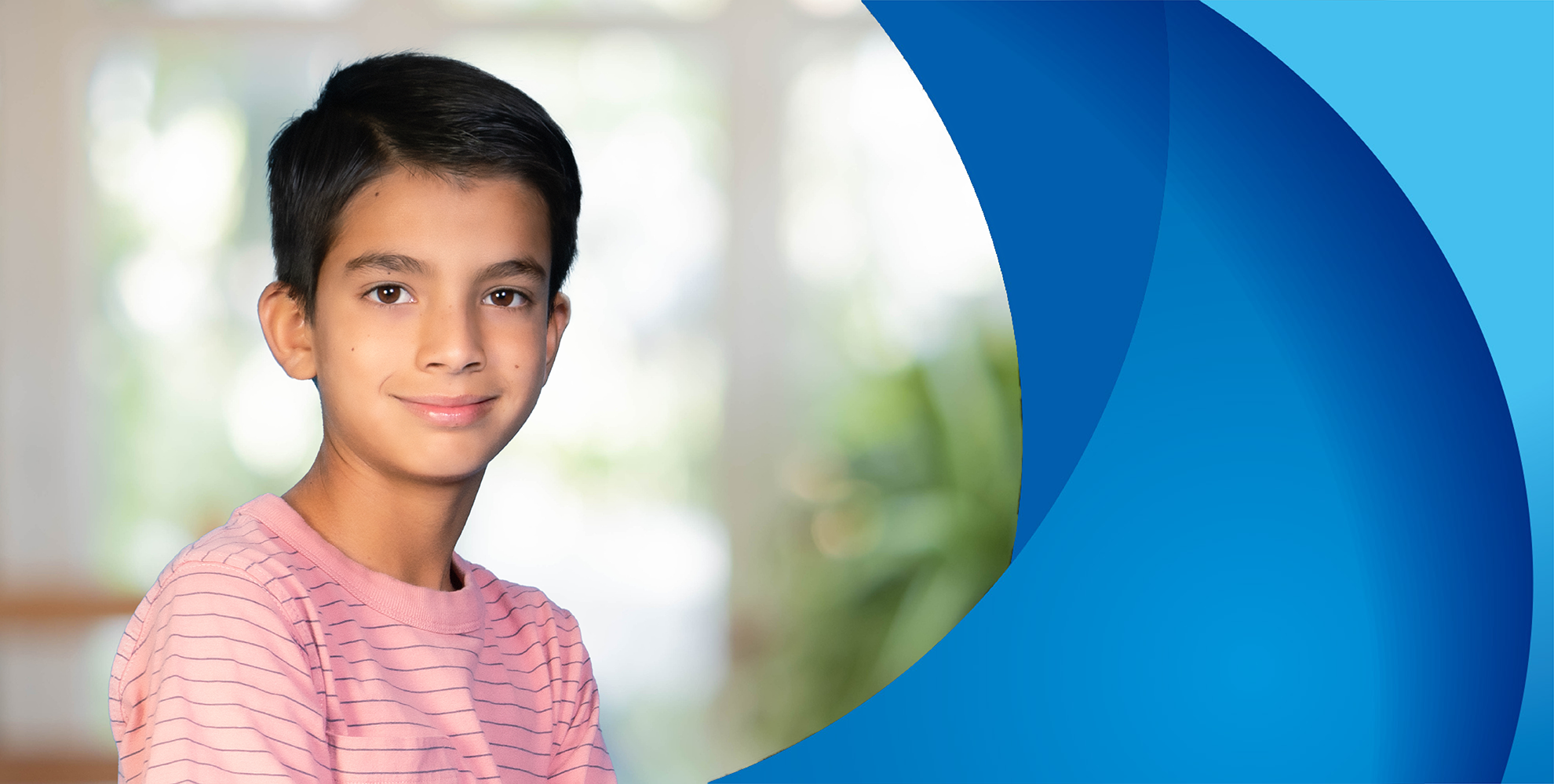 boy wearing pink shirt