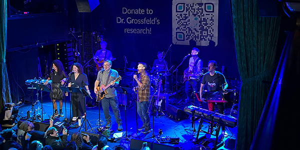 concert benefiting Dr. Grossfeld's research